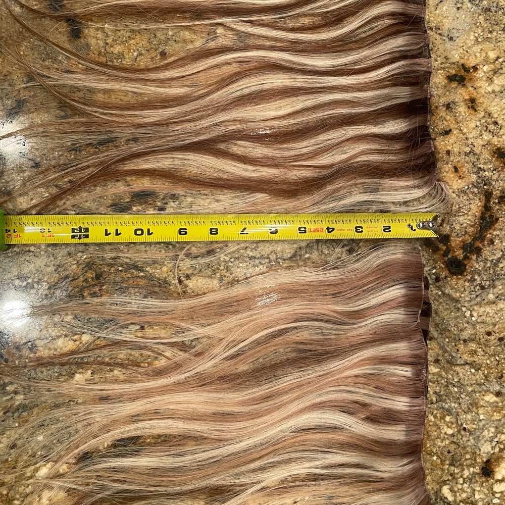 Bombshell Real hair hand tied weft extensions